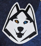 Husky Head Sticker